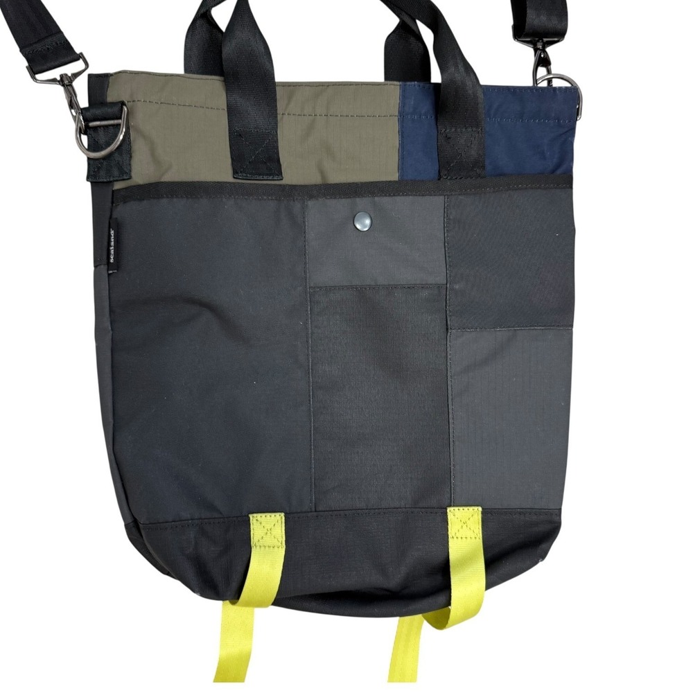Sealand Patchwork Convertible Tote Crossbody Backpack Bag Neurtal South Africa - Picture 6 of 13